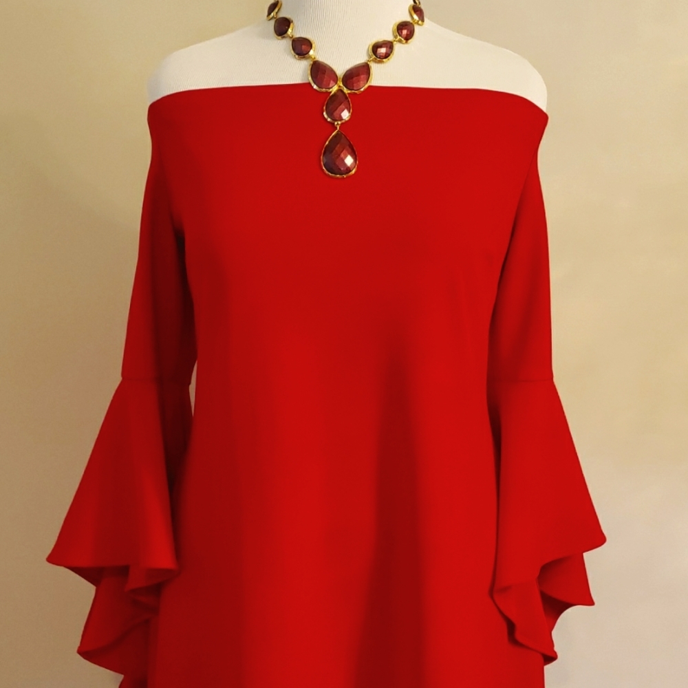 Vince Camuto Off Shouder Dress